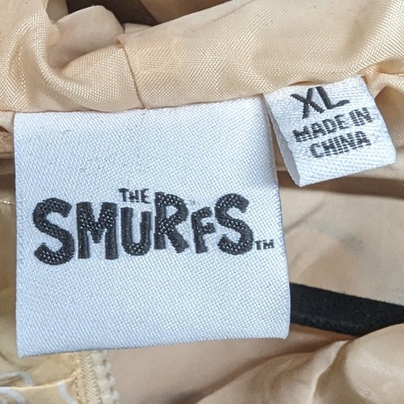 SMURFS Mushrooms Prints X-Large Lightweight Windbreaker Jacket - Picture 6 of 6